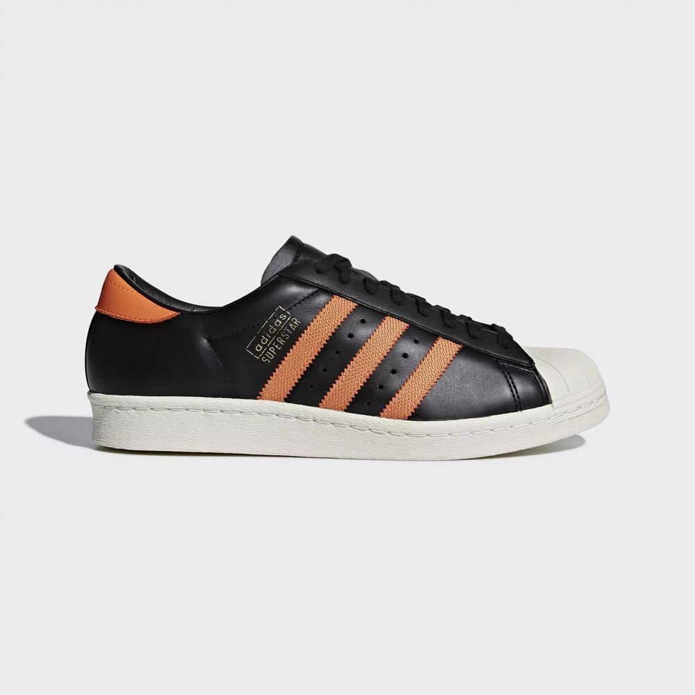 Adidas Superstar OG Tenis Negros Para Hombre (MX-58303)